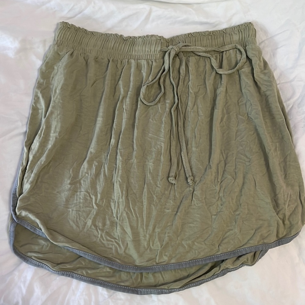 Don’t ask why mini skirt